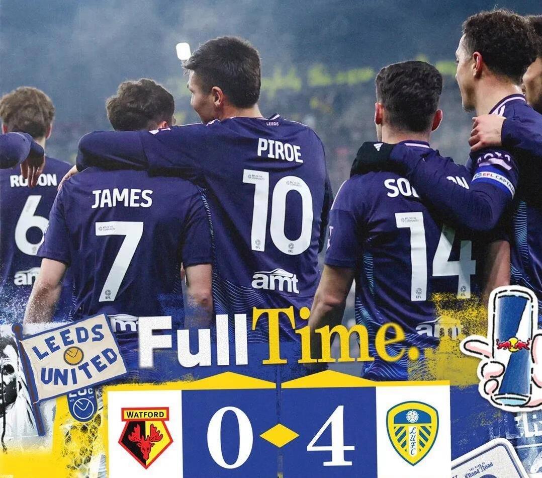 利兹联客场告捷,继续领跑英冠赛场 利兹联客场告捷,继续领跑英冠赛场